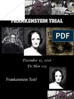 Frankenstein Trial Powerpoints