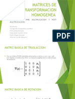 Ejemplosmatrices de Transformacion Homogenea Compuesta