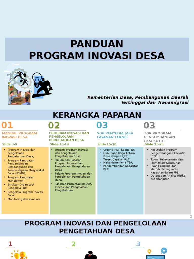Panduan Program Inovasi Desa | PDF