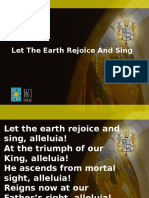 Let The Earth Rejoice and Sing