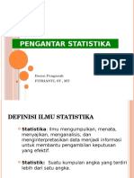 Kuliah Pengantar Statistik