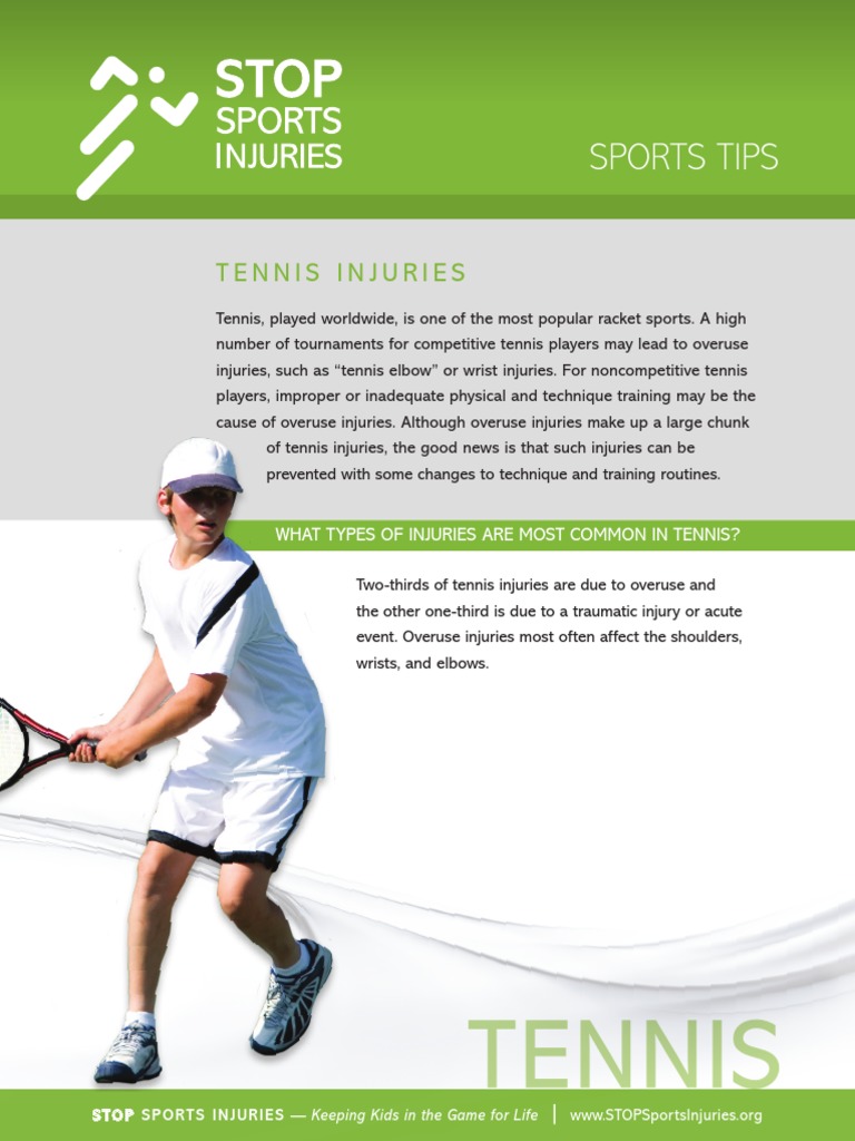 Tennis Pdf Shoulder Musculoskeletal System