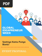 Proposal Global IdeaPreneur Week 2017