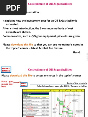 Cost Estimate