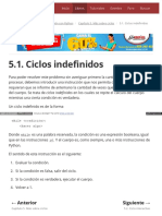 5.1. Ciclos Indefinidos