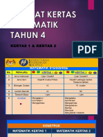 Format Kertas Matematik Tahun 4