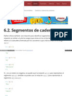 6.2. Segmentos de Cadenas