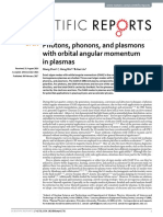 Photons, Phonons, and Plasmons With Orbital Angular Momentum in Plasmas