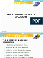 The Six Common 2-Vehicle Collisions