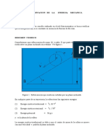 Conservacion de La Energia Mecanica