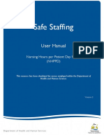 Safe Staffing User Manual NHPPD Version 3 PDF