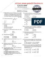 CE 1999 Unsolved PDF