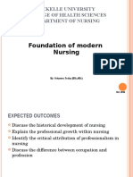 Chapter 1 Foundation of Modern Nursing