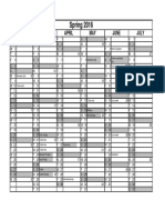 Academic Calendar Civil Engineering