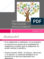 Antropología y Psicología Evolucionista