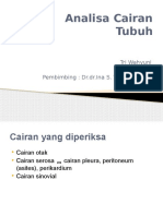 Analisa Cairan Tubuh-Triw