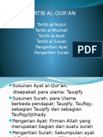 TARTIB ALQURAN