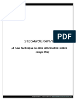 Steganography ProjectReport