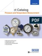 WIKA Product Catalog - Pressure and Temperature Measurement