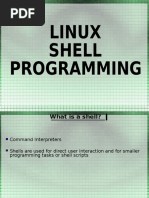 Linux Shell Programming