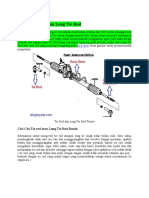 Fungsi Tie Rod Dan Long Tierod Dan Ball Joint