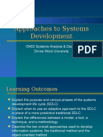 Approaches To Systems Development