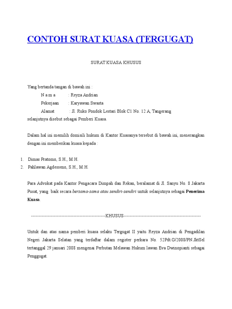 28152contoh Surat Kuasa1