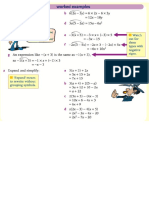 Detailed Revision Worksheets for Algebra Test Grade 7