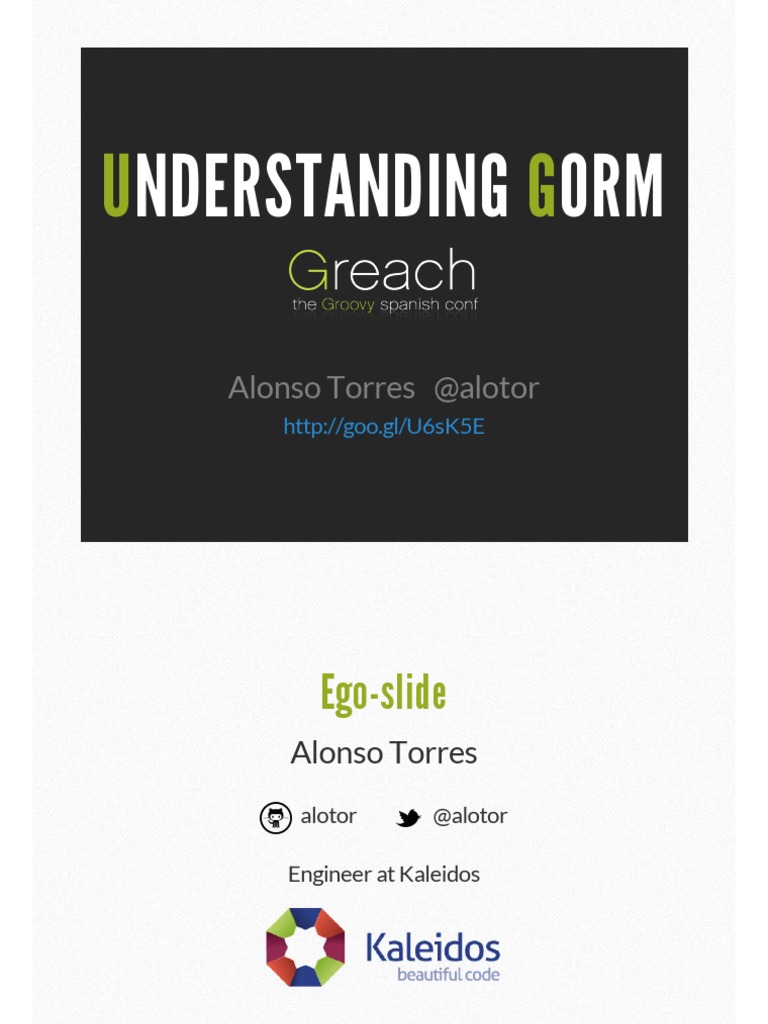 Understanding GORM | Download Free PDF | Software Development | Databases