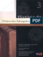 Volume 03 - Historia Da OAB - 0 I0AB Na Primeira Republica