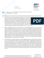 Economic Highlights - Business Conditions and Consumer Sentiment - 16/7/2010