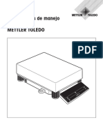 Manual Mettler Toledo SG32001