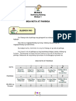 1 Mga Nota at Pahinga (Done)