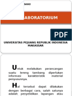 Pertemuan IV - Uji Laboratorium