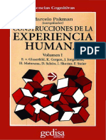 (Marcelo Pakman) Construcciones de La Experiencia Humana, Vol 1 PDF
