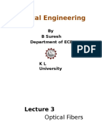 Optical Engineering: by B Suresh Department of ECE
