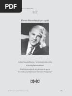 A Doutrina Goethiana e Newtoniana Das Cores à Luz Da Física Moderna  W. Heisenberg