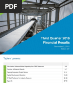 CF Industries Q3 2016 Presentation