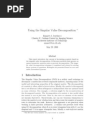 Download Using the Singular Value Decomposition SVD by maicao_br SN34403048 doc pdf