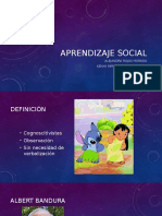 Aprendizaje Social