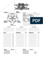 Hojas de Personaje - Ficha PJ
