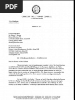 Letter From Assistant Attorney General Edie Steinberg