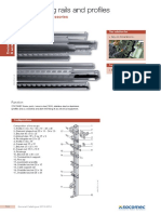 Mounting rails and profiles accessories