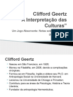 Clifford Geertz - Um Jogo Absorvente