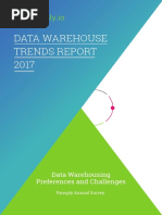 Data Warehouse Trends Report 2017