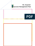 Ms. Esquivel Classroom Management Plan: Rules