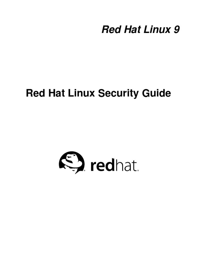 Red Hat Linux Security Guide | PDF