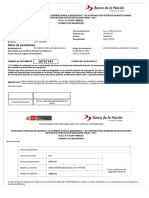 Datos Del Postulante: DNI 16751141 (76) 431133 Santisteban 945830279 Siesquen Baja Visión Lucy Haydee