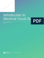 Introduction To Electrical Circuit Design: Instructor Manual 2015