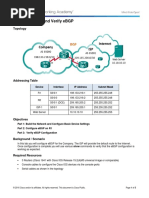 4.4.3.5 Lab - Configure and Verify EBGP